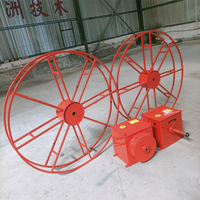 Tambour de bobine de câble rétractable élastique de type à ressort entraîné par moteur de grande résistance pour la grue