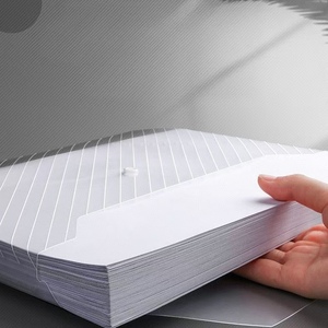 <strong>Custom</strong> A5/A4 Transparent Plastic <strong>Document</strong> Bag PP Material Presentation <strong>Folder</strong> with Snap Button Printed <strong>File</strong> Enclosure - Product Image 6