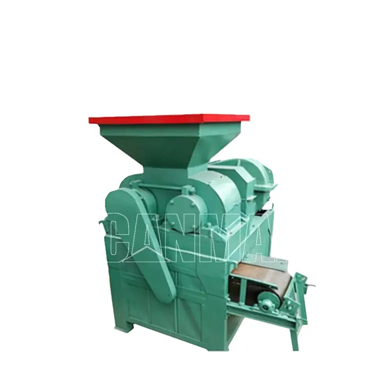 High Density Long Burning Time Portable Extruder Briquette For Sale Coal Powder Ball Press Machine