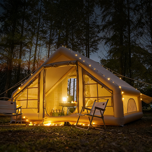 Tente de <span class=keywords><strong>camping</strong></span> gonflable quatre saisons pour l'extérieur, toit épaissi, terrain montagneux, ouverture rapide entièrement automatique, tissu Oxford - Product Image 2