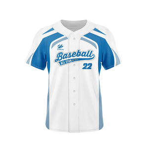 Groothandelsprijs Duurzame Kleding Heren 2023 Lente en Herfst Shirts Shirts Jeugd Baseball Uniform Set voor Heren - Product Image 1