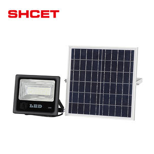 Projecteur solaire LED extérieur 300W IP66, panneau en aluminium, éclairage de jardin, projecteur solaire LED - Product Image 1