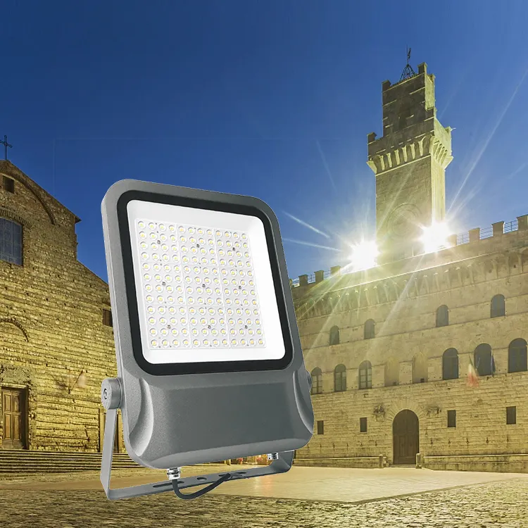 SUNDE Carcaça de holofote para exterior 50W 100W 150W 200W IP65 Holofote LED à prova d'água