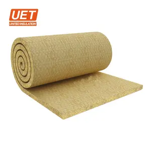 excellent thermal insulation outstanding acoustic protection Class A1 Rock Wool Blanket or Roll