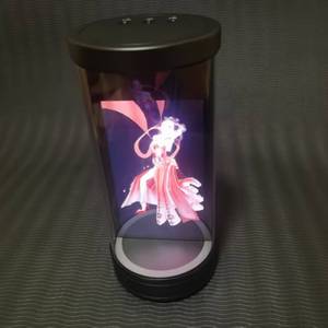 5.5 inch ai Holographic hộp <span class=keywords><strong>3D</strong></span> Hologram xi lanh hiển thị trong suốt - Product Image 3