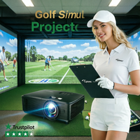 Projecteur portable Optoma YEW8984ST 4000 lumens avec résolution 1280x800 pour home cinéma