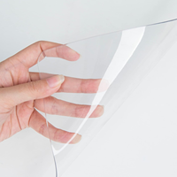 Nappe de table transparente en PVC de qualité alimentaire, tapis protecteur de table transparent, napperon de restaurant, cuisine, tapis de table imperméable en PVC