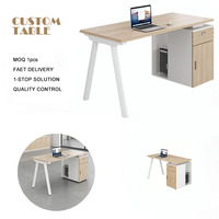 Autres meubles de bureau, ensemble bureau et chaise, table de bureau moderne, photos, bureaux minimalistes en verre, table pour le personnel de bureau