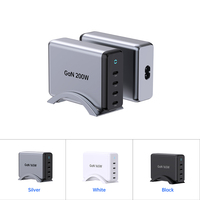 Chargeur mural mobile personnalisé Tommox avec logo Gan, 165W, chargeur portable USB-C pour tablette, ordinateur portable, mobile, chargeur 100W Gan Macbook