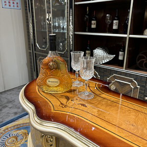 Barra de madera maciza francesa y combinación de silla de <span class=keywords><strong>Bar</strong></span> Palacio europeo color champán barra neoclásica - Product Image 4