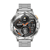 AK112 2026 Nouvelle montre connectée étanche avec fonction d'appel, écran HD de 1,7 pouce, boussole, moniteur de fréquence cardiaque et SpO2, plus de 100 modes sportifs, batterie 1400 mAh