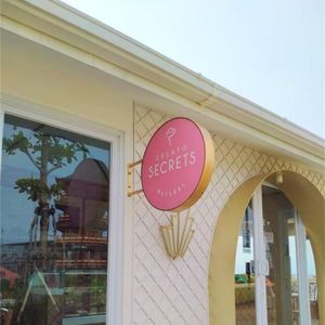 Nhà Máy Cửa Hàng Tùy Chỉnh Trong Nhà Vuông Vòng <span class=keywords><strong>Acrylic</strong></span> <span class=keywords><strong>LED</strong></span> Ánh Sáng Hộp Biểu Tượng Dấu Hiệu Ngoài Trời Vòng Xoay <span class=keywords><strong>Lightbox</strong></span> - Product Image 3