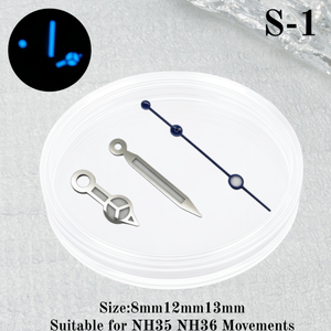 <span class=keywords><strong>Seiko</strong></span> การดัดแปลงอัตโนมัติสีฟ้าเขียวเรืองแสงนาฬิกาสแตนเลสมือสำหรับเรือดำน้ำญี่ปุ่น NH35/NH36/NH70/4R/7S - Product Image 6