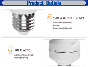 Barato 40w cfl lámpara fluorescente e27 bombilla cfl 8000h - Product Image 5