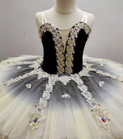 Nouveau Tutu de ballet en velours noir pour les performances professionnelles Modèle en stock de taille personnalisée attrayante TUTU-8