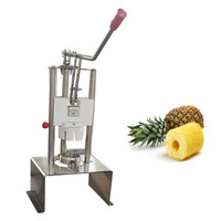 Commerciële roestvrijstalen ananas schilmachine, fruit ananas schilmachine voor fruitverwerkingsbedrijven