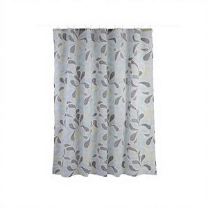 Cortina de Ducha Impermeable de PEVA 180x200cm con Diseño Moderno de Pétalos Multicolor - Product Image 1