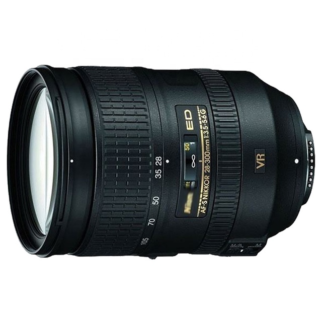 DF Wholesale Original Used Camera Zoom Lens for Nikkor FX 28-300mm F/3.5-5.6G Full-Frame Lens