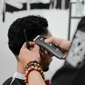 DALING DL-1050 Portable électrique sans fil hommes barbier métal professionnel tondeuse à cheveux LCD affichage numérique étanche à faible bruit - Product Image 5