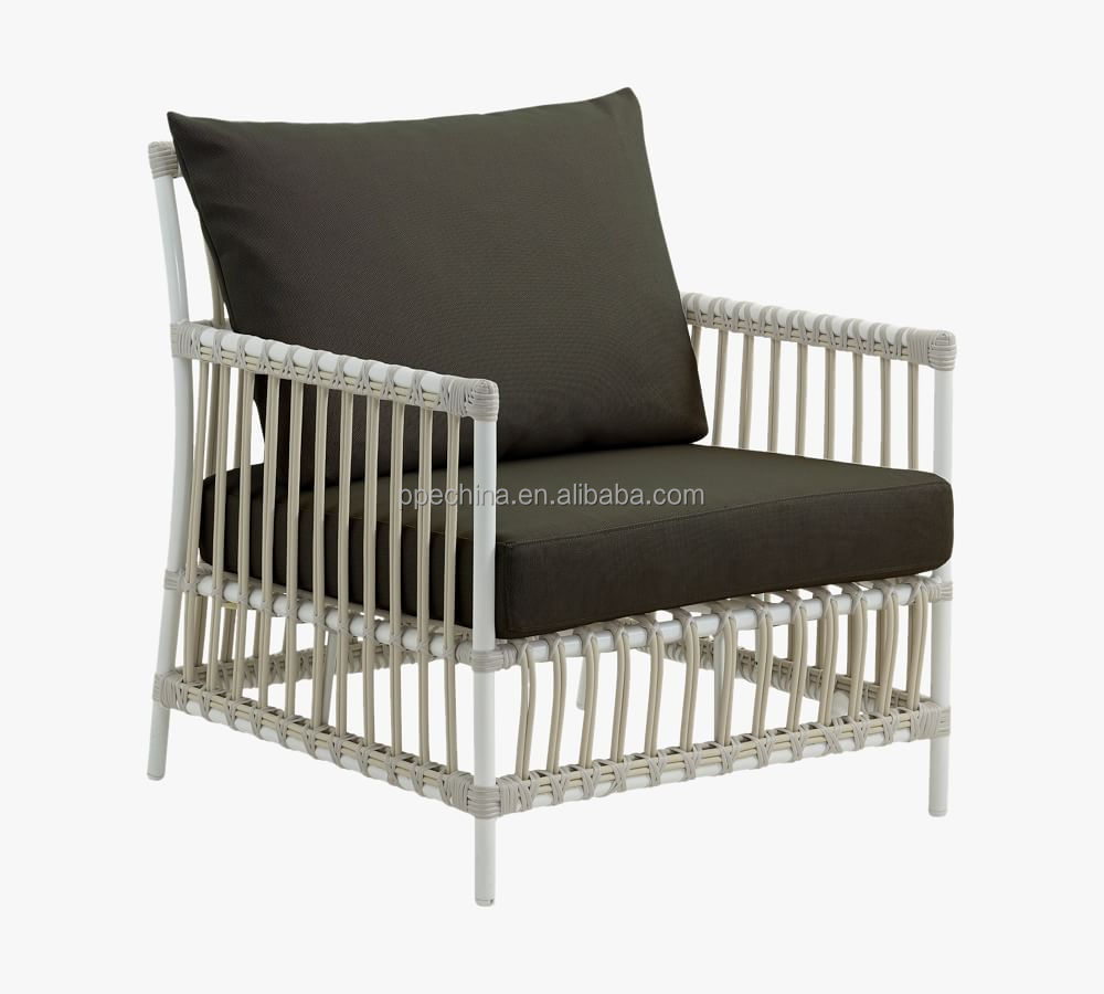 Hot Selling High Quality Metal Stacking Outdoor Garden Rattan Dining French Rattan Wicker Aluminium Outdoor chairs