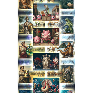 Star Trail Myth Series Shikishi Fan Art Pokemoned Art Boards, Tableros de Arte Impresos a Todo Color, Juego de Mesa de Papel, Regalo Coleccionable de Alta Calidad - Product Image 6