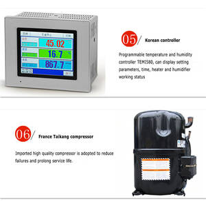 Twee Zones Simuleren Milieu Koude En Hete Alternatieve Tester Elektronische Thermische Schok Testkamer - Product Image 5