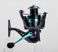 Moulinet de pêche spinning haute vitesse 16kg Drag 5.2:1, bobine entièrement métallique, pour eau salée, moulinet en carbone, d'occasion du Japon