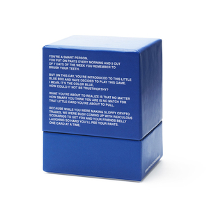 Jeu de cartes à boire personnalisé avec échantillon <span class=keywords><strong>gratuit</strong></span>, cartes en papier adaptées aux familles et guide d'accompagnement - Product Image 4