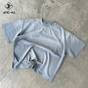 Großhandel Custom High Quality Herren Loose Overs ized Blank Distressed Acid Wash Sun fade <span class=keywords><strong>Double</strong></span> Layer Langarm T-<span class=keywords><strong>Shirt</strong></span>