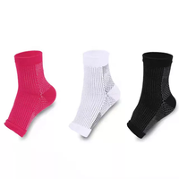 Chaussettes hommes et femmes, livraison directe/vente en gros, Compression des manches des pieds pour le pied et le talon, soulagement de la douleur, chaussettes de Compression de la cheville