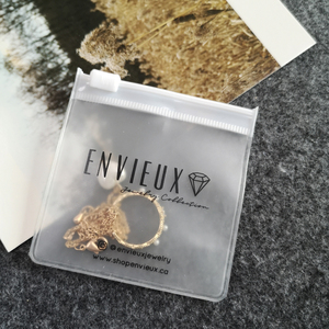 Thời trang tùy chỉnh <span class=keywords><strong>Ziplock</strong></span> đồ trang sức bao bì túi phân hủy sinh học, PVC rõ ràng <span class=keywords><strong>mini</strong></span> dây kéo Pouch Trang sức/Vòng Cổ Dây Kéo Túi gói PVC - Product Image 2