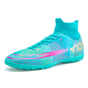 Zapatos de Fútbol Mjos, Tacos Altos TF, Parte Superior Sintética, Forro de Malla, Suela de Goma, Unisex, Zapatos de Entrenamiento de Primavera - Product Image 4