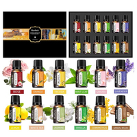 Coffret cadeau d'huiles essentielles hydrosolubles écologiques LUFU, aromathérapie, parfum, huile essentielle pour humidificateur, diffuseur d'arômes