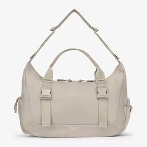 กระเป๋าเดินทางผ้าไนลอนแบบกันน้ำมีช่องใส่รองเท้ากระเป๋าใส่เล่นกีฬาเดินทางข้ามคืน - Product Image 5