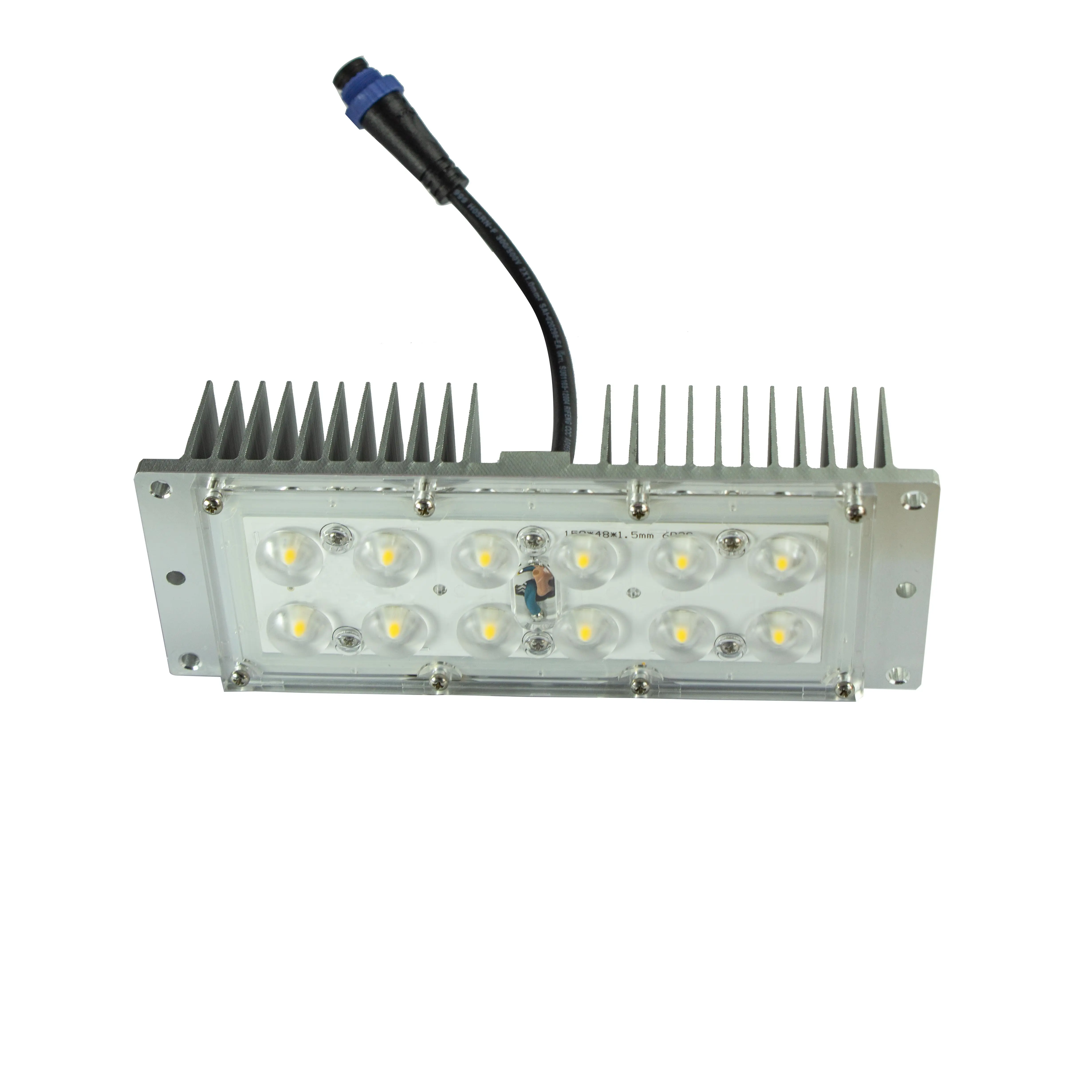 JYN61 180-200lm Disesuaikan 5050 SMD LED PCB + Lensa 30W 40W 50W Lampu Jalan/Lampu Banjir Modul LED