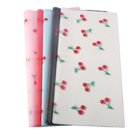 Kertas Pembungkus Bunga Cherry Langsung dari Pabrik, Kertas Tisu Buket Bunga Korea, Kertas Pembungkus Bunga Tahan Air Mewah Merek Ternama