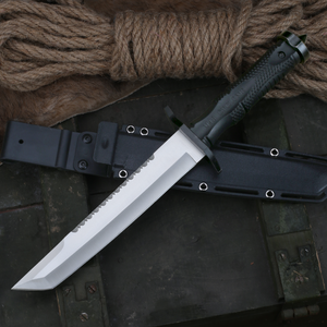 M48 Saber Best Quality Stainless Steel Survival Tactical <strong>Knife</strong> for Outdoor Camping Hunting Customizable OEM Leather Sheath Case - Product Image 1