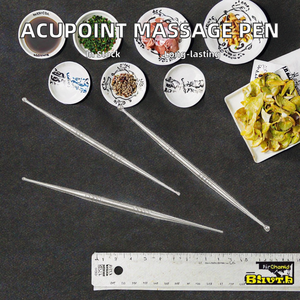 Painless Acupoint Detecting Pen <strong>Facial</strong> Reflexology Eco-Friendly Plastic Dredge Meridian Face Eye Ears <strong>Acupuncture</strong> <strong>Point</strong> Probe - Product Image 2