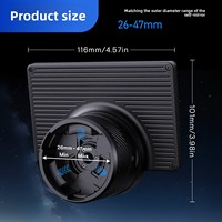 Aksesori kamera lensa mata elektronik WiFi nirkabel untuk teleskop optik 26mm-47mm & mikroskop Teropong kategori produk