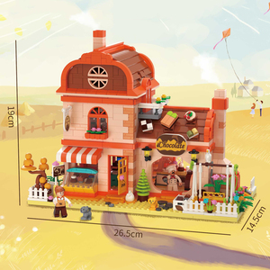 Nueva llegada DIY <span class=keywords><strong>Mini</strong></span> ladrillos figuras estilo Montessori casa de muñecas juegos de bloques de construcción juguete educativo perfecto niños artículos de regalo - Product Image 6