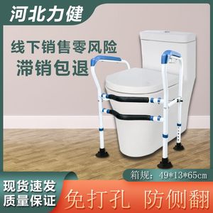 ราวจับในห้องน้ำ Hebei Lijian รุ่น FS-112 ปรับระดับได้ กันลื่น ติดผนัง สำหรับผู้สูงอายุและสตรีมีครรภ์ ใช้เป็นที่พยุงในห้องน้ำ - Product Image 5