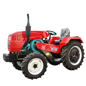 Mini kleines Porzellan TRACTOR Farm Walking TRACTOR 4 X4 40 PS 50 PS für Landwirtschaft und Garten mit Lader und verschiedenen Anbaugeräten