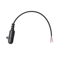 Fil d'extension audio AUX 2/3/4 broches avec connecteur femelle 3.5mm Câble de réparation DIY 30CM Tresse Blindage et gaine TPE