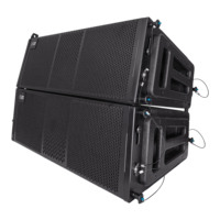 OBT-BLA208 double 8 pouces actif extérieur scène Audio PA système de son professionnel passif actif Line Array haut-parleurs impédance 8ohm