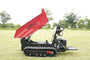 Mini Dumper Cingolato Idraulico BY800S con Motore Honda, Autocaricante ad Alta Efficienza, Pompa del Cambio <span class=keywords><strong>per</strong></span> Camion Ribaltabile - Product Image 4