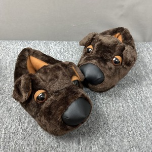 Nuevas y Adorables Zapatillas de Algodón con Diseño de Perro de Peluche de Cabeza Grande, Modelo <span class=keywords><strong>Roxy</strong></span>, Cálidas para Invierno, para Parejas, Regalo de Cumpleaños - Product Image 3