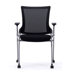 KOHO sandalye ergonomik toplantı odası orta arka ofis toplantı sandalyesi örgü mobilya çalışma koltuğu yazma pedi ve dizüstü ile - Product Image 5