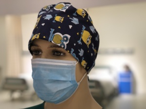 Chapeaux de travail pour médecins, infirmières et cliniques chirurgicales, style tendance, imprimé en coton, nouveau modèle 2025, prix de gros - Product Image 2