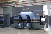 Presse plieuse CNC DP-ENGIUS DA69S efficace, 8+1 axes, 200T 250T, électro-hydraulique, avec 2 suiveurs