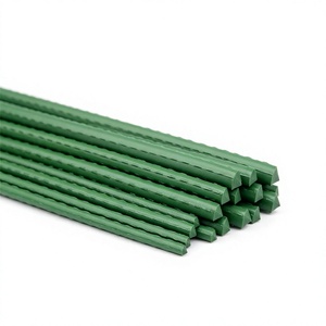 Sunsbuild China Factory Wholesale Garden Stakes Rustproof <b>Plastic</b> Coated Steel Plant Support Pole for Agriculture Vineyard - Product Image 1